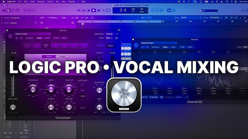 Logic Pro 11 - How to Mix Vocals