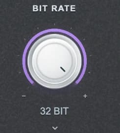 HADES Bit Rate macro at 32 bit