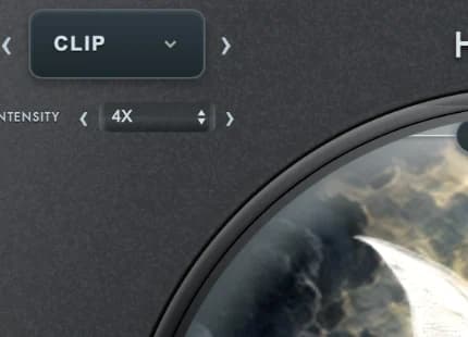 HADES Clip selector and intensity control