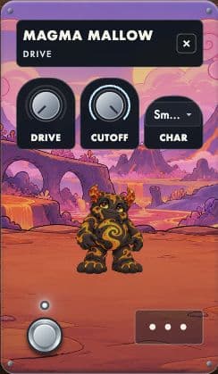Drive guitar pedal with its full artwork, controls and footswitch