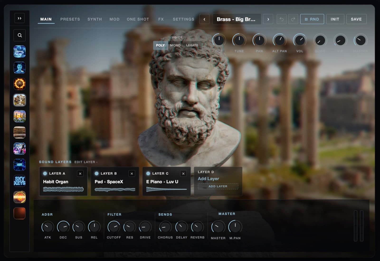 Hercules library skin