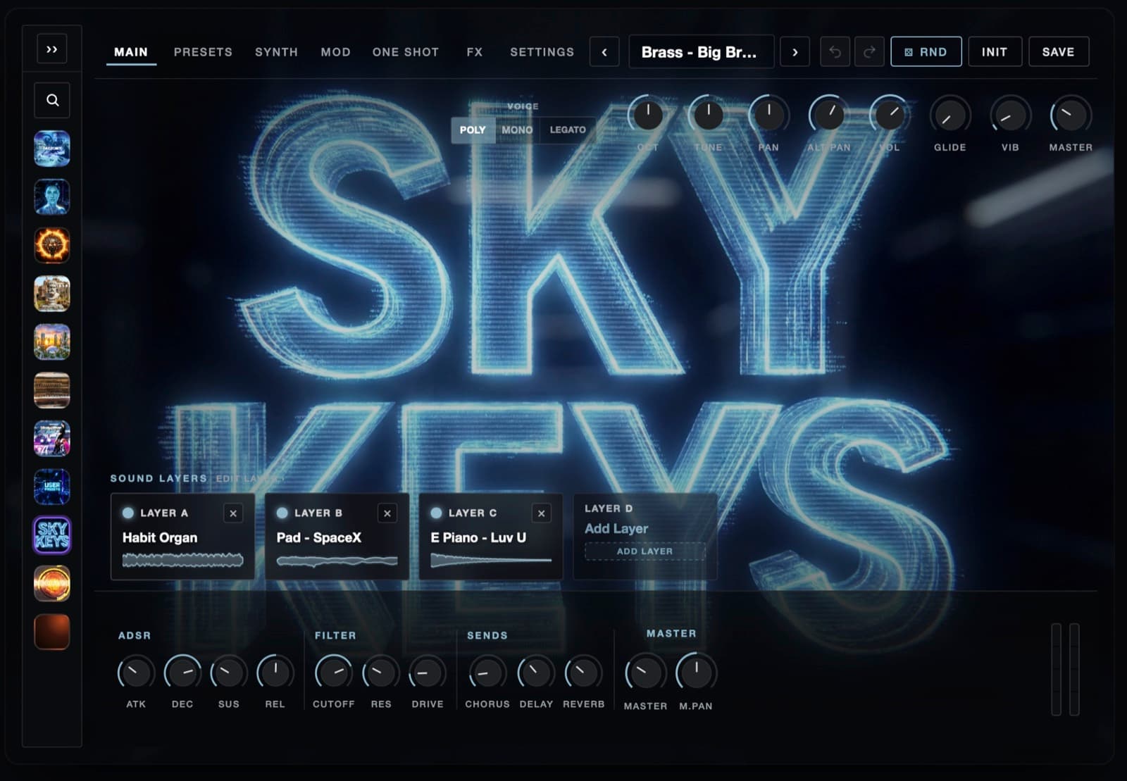 Sky Keys third-party library loaded in Sampler 2