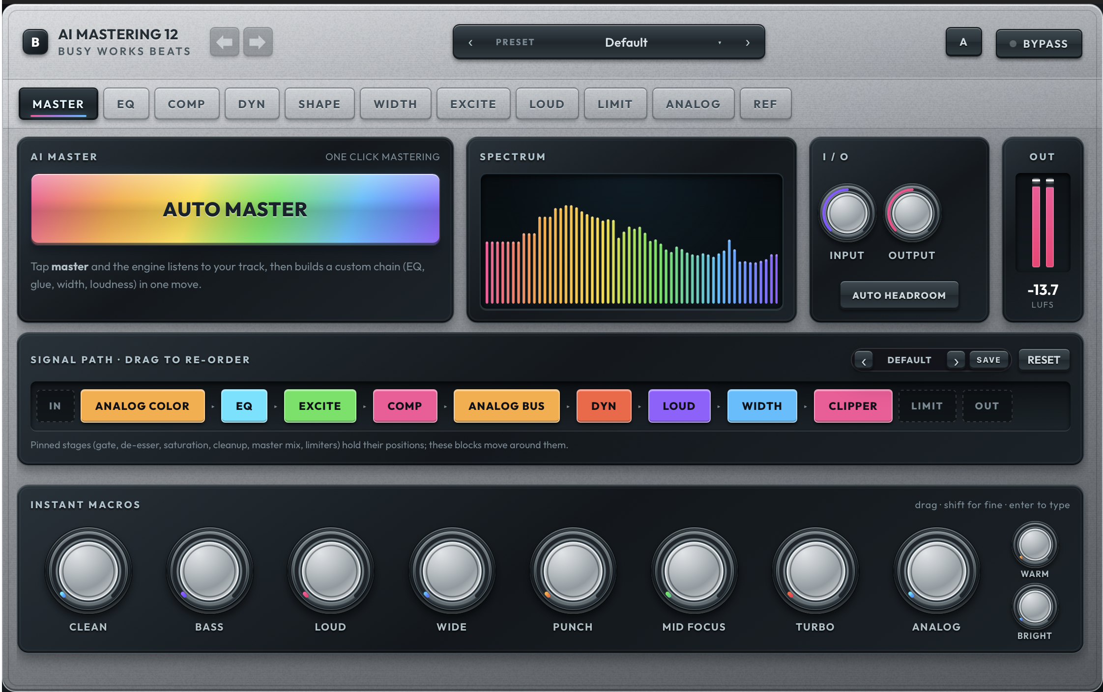 BWB AI Mastering 12