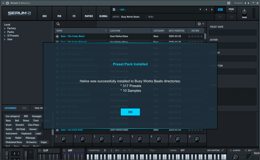 Helios (Serum 2 Bank)